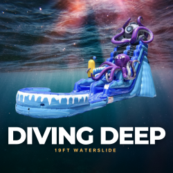 19ft Diving Deep Waterslide